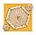 Деревянный конструктор-головоломка (сборка без клея) "Лабиринт Пчелы и мед" UNIWOOD, фото 6