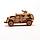 Деревянный конструктор (сборка без клея) Машина UNIT CAR UNIWOOD, фото 9