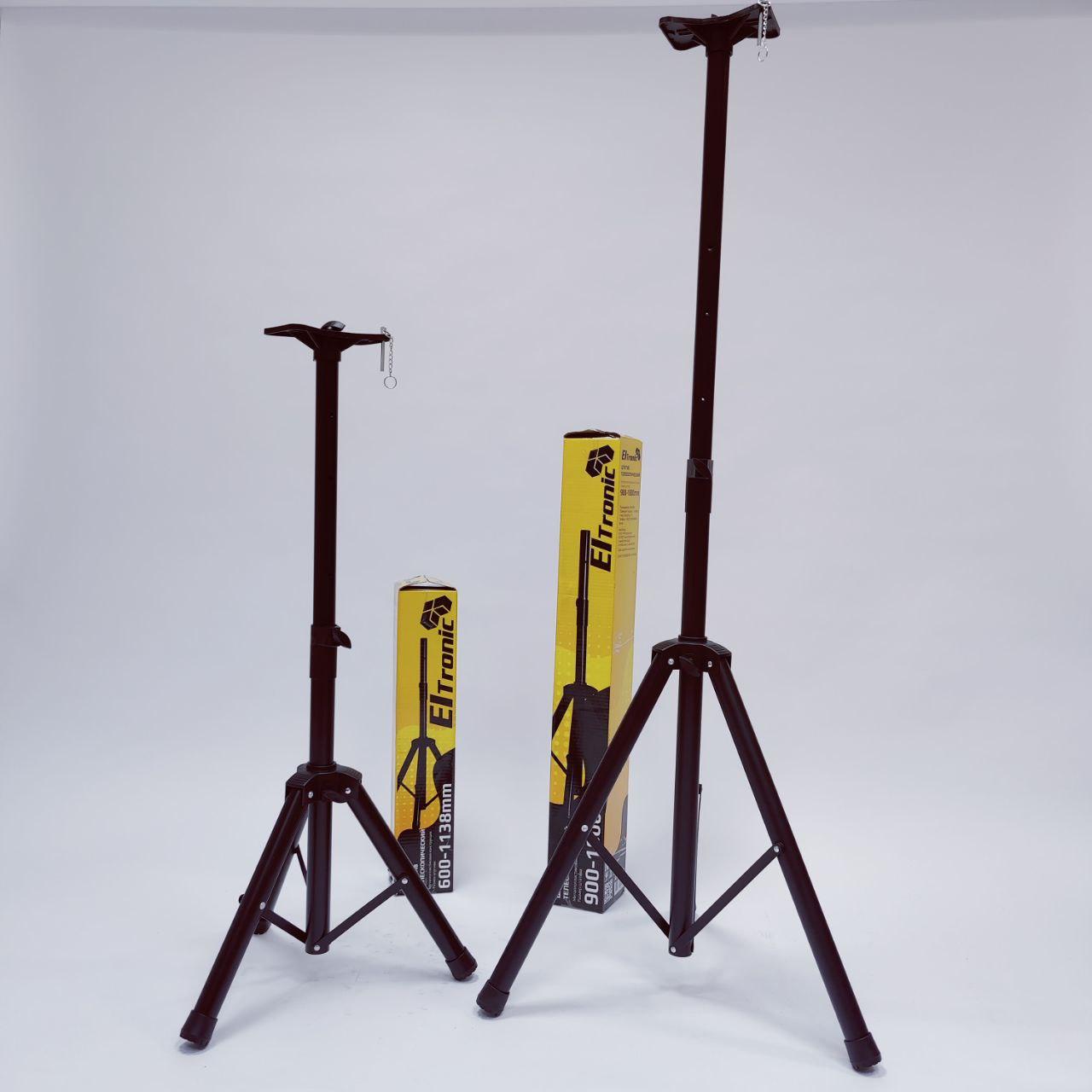 Профессиональная стойка (штатив) для акустических систем, колонок ELTRONIC (900-1800мм) арт. 10-02 c - фото 2 - id-p201865211