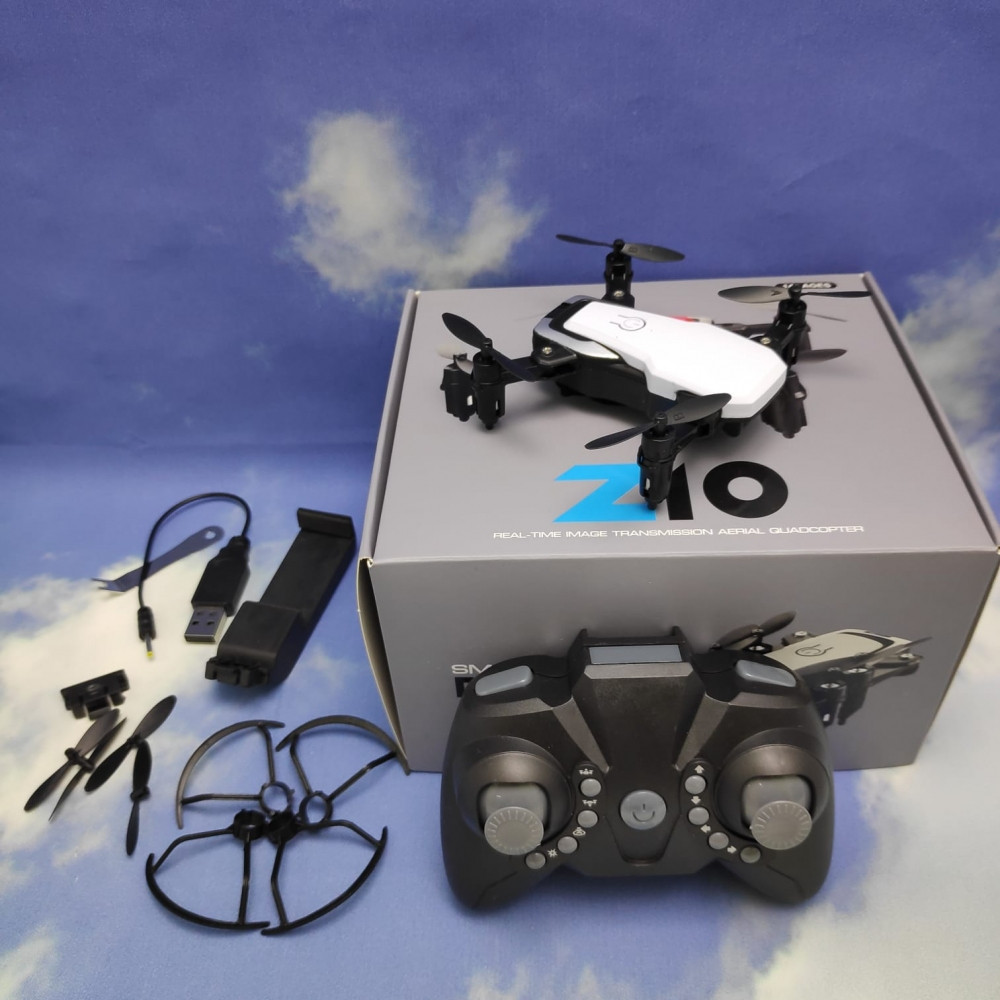 Квадрокоптер с камерой Smart Drone Z10 Белый корпус - фото 5 - id-p179626525