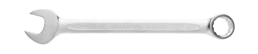 HOEGERT Ключ комбинированный из стали CrV, 22 мм, DIN 3113 - HT1W422 - фото 1 - id-p131776123