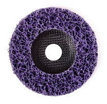 Круг зачист. полимер. (коралловый) Purple, зернист. очень грубая(extra coarse),180х22,2х15 - 37-1-406