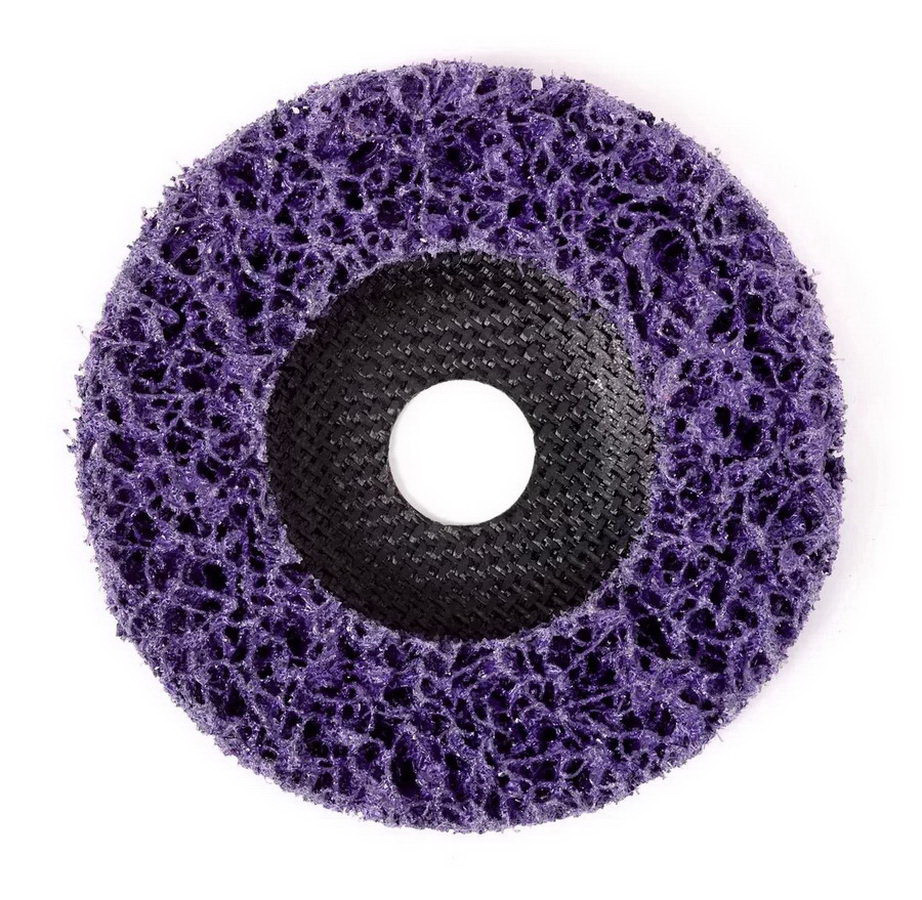 Круг зачист. полимер. (коралловый) Purple, зернист. очень груб (extra coarse), 125х22,2х15 - 37-1-405