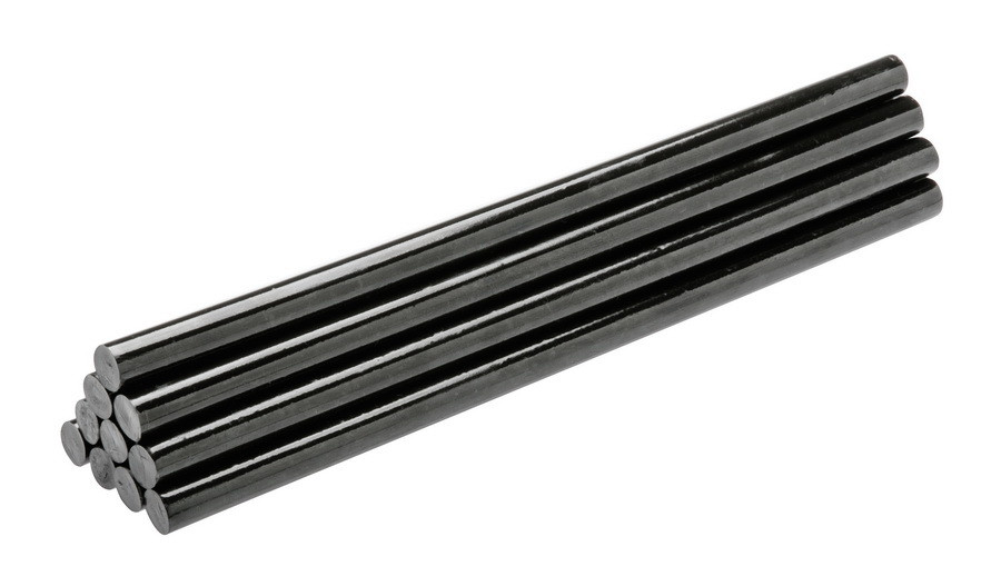 Клеевые стержни черные 11,2х200 мм, 12 шт.  - HT2C138