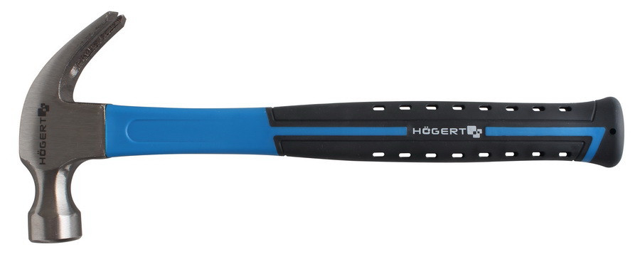 HOEGERT Молоток столяра 450 г., с рукояткой из стекловолокна - HT3B034 - фото 1 - id-p131776179