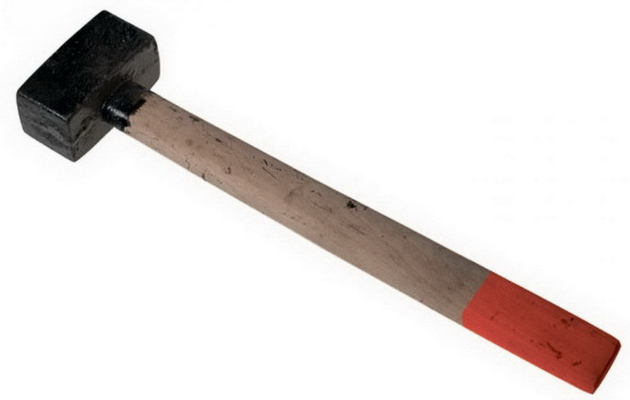 REMOCOLOR Кувалда литая, деревянная рукоятка, 5000 г - 38-5-005 - фото 1 - id-p131773724