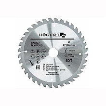 Пильный диск 216x60Tx30 мм - HT6D788 //HOEGERT