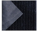 REMOCOLOR Коврик грязезащитный Ребро ПВХ, полиэстер, чёрный, 50х80см - 70-1-586, фото 2