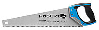 HOEGERT Пила-ножовка 450 мм, 7 TPI, закаленное, трехстороняя заточка - HT3S204