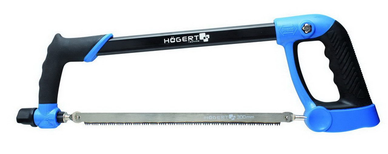 HOEGERT Ножовка универсальная 300 мм (в комплекте полотна по дереву и металлу) - HT3S277 - фото 1 - id-p131776223