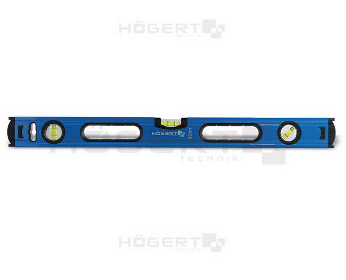 Уровень алюминиевый 100 см, (3-х пузырьковый), вертикальный вид - HT4M011