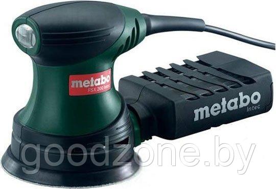 Эксцентриковая шлифмашина Metabo FSX 200 Intec