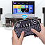 Беспроводная USB клавиатура джойстик с тачпадом для TV Mini Keyboard (клавиатура на русском и английском, фото 3