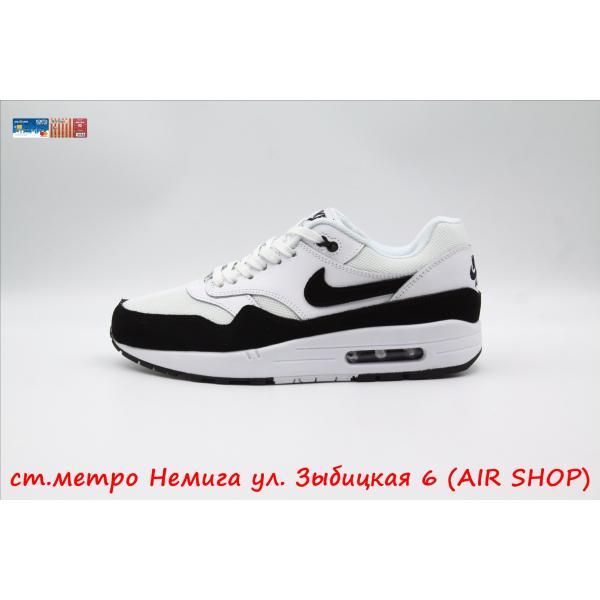 Nike air max 1 Black/white, фото 1