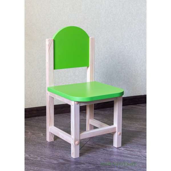 Детский комплект столик и четыре стульчика "Квадро" арт. KSLKVGR-808050. Столешница 80х80 см. Цвет зеленый с - фото 4 - id-p201899873