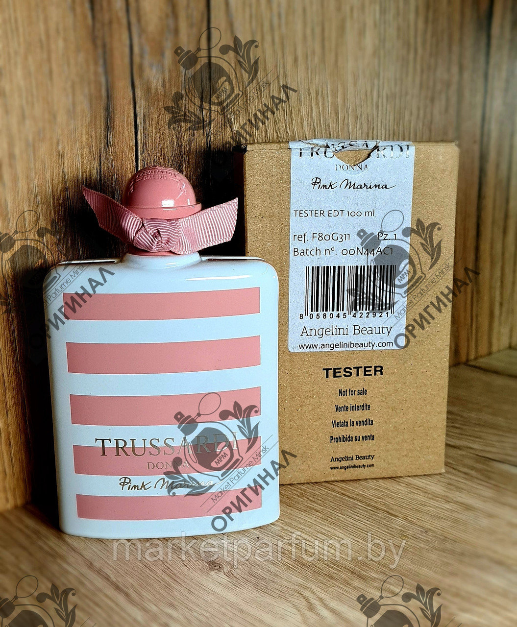 100мл TRUSSARDI - Donna Pink Marina (Оригинал,Tester) пр-во Италия