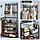 Напольная вешалка для обуви и одежды с полками и крючками Clothers rack / стойка для вещей / этажерка / 150 х, фото 4