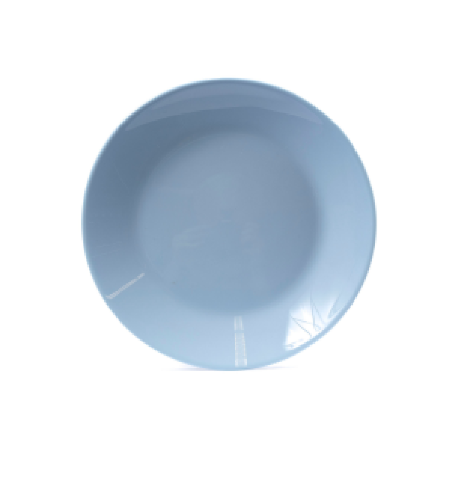 ТАРЕЛКА ДЕС.ст/кер. "Zelie light blue" 18 см (арт. Q3440) - фото 1 - id-p201900444
