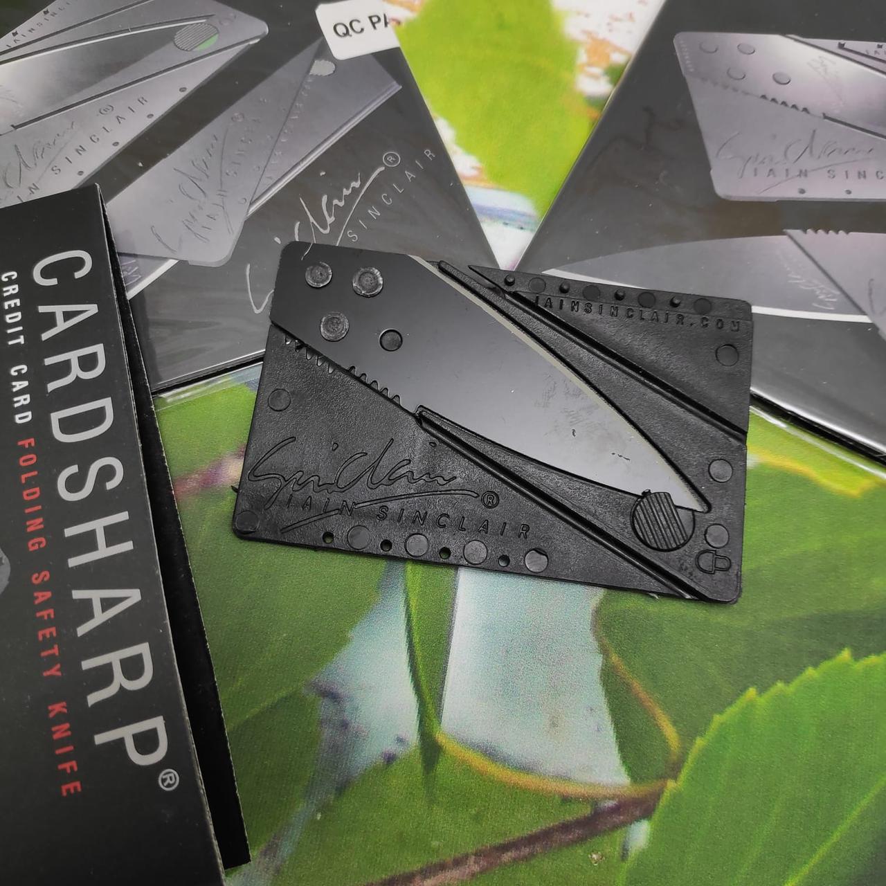 Складной нож - кредитка CardSharp2 (картонная коробка) - фото 7 - id-p201901275