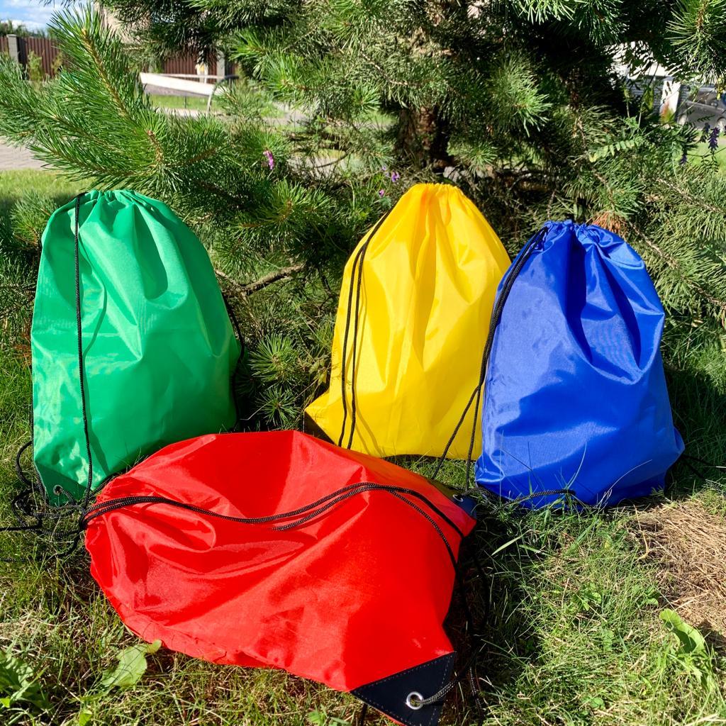 Рюкзак - мешок Tip для спортивной и сменной обуви / Компактный, сверхлегкий, усиленный Зеленый - фото 2 - id-p201901328