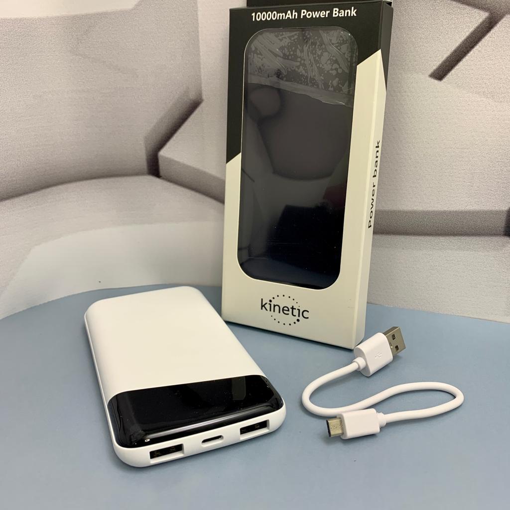 Портативное зарядное устройство Power Bank 10000 mAh Kinetic. Черный - фото 7 - id-p201901330