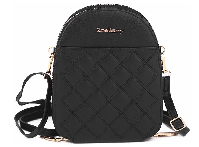 Женская сумочка через плечо BAELLERRY Show You 2501 Черная - фото 1 - id-p201902034