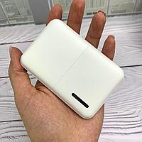 Портативное зарядное устройство Power Bank 5000mAh Kinetic, с индикатором заряда Белый