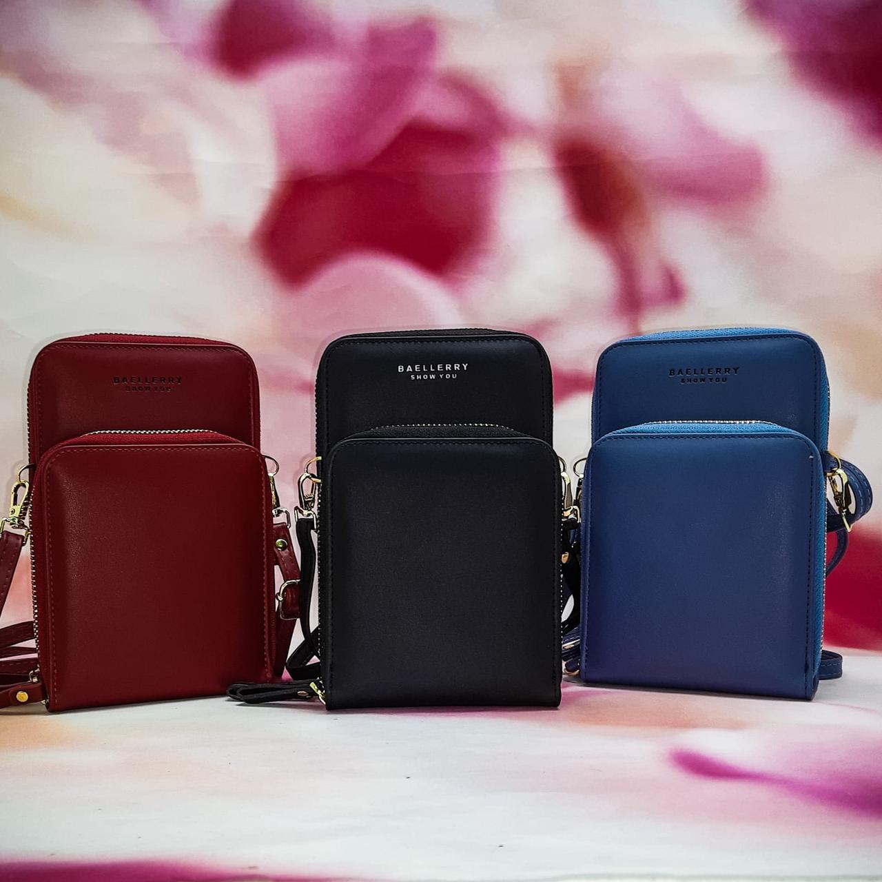 Женская сумочка-портмоне Baellerry Show You N0102 Светло-синий - фото 10 - id-p201901413