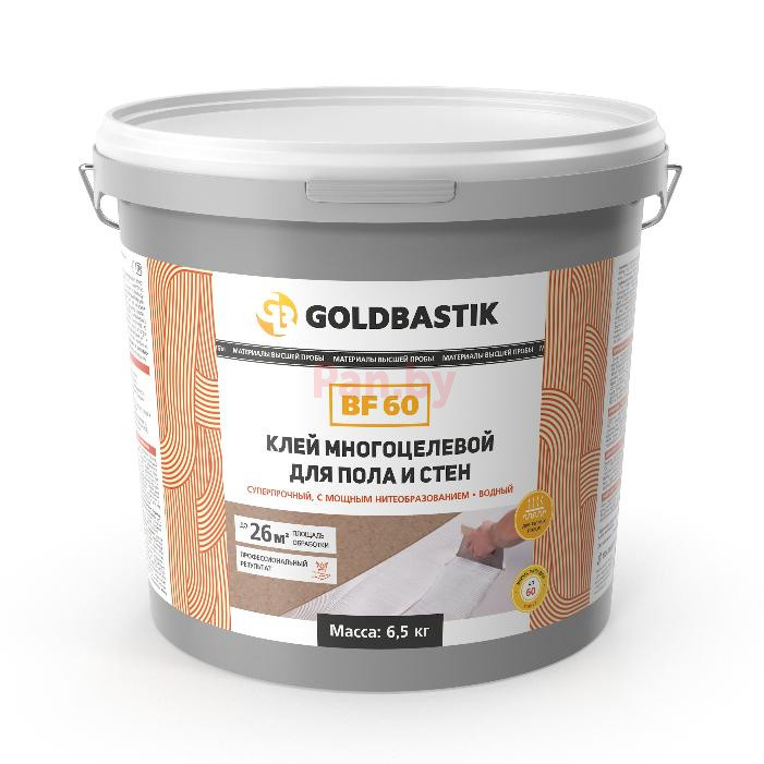 Клей универсальный для напольных покрытий Goldbastik BF 60 6,5кг - фото 1 - id-p201903323