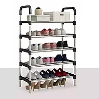 Этажерка для обуви / Стойка для обуви 5 ярусов Mew Easy-to-Assemble Shoe Rack