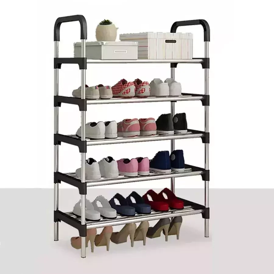 Этажерка для обуви / Стойка для обуви 5 ярусов Mew Easy-to-Assemble Shoe Rack - фото 1 - id-p201899774