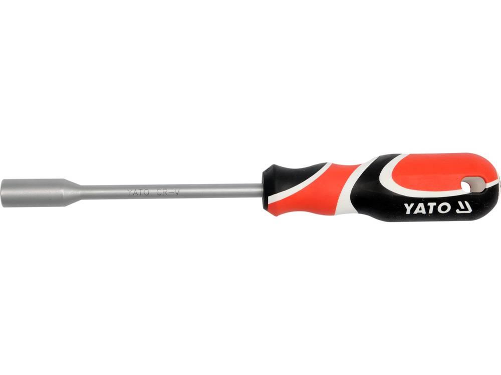 Ключ торцовый с ручкой  6х125мм CrV "Yato"