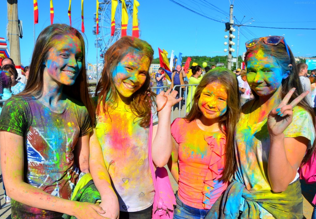 Фестивальная краска "Холи" Genio Kids Яркий цвет праздника, 100 гр Зеленая - фото 3 - id-p201901728