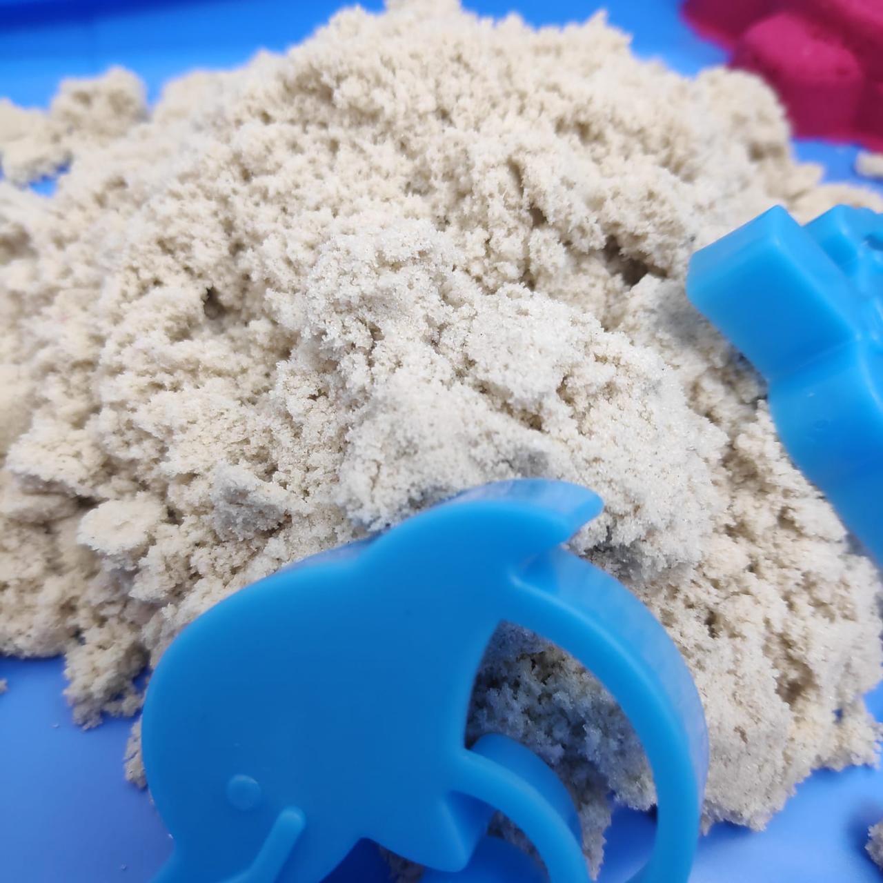 Набор для творчества GENIO KIDS Умный песок (живой кинетический песок), 1000g Красный - фото 8 - id-p201901750