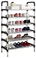 Этажерка для обуви / Стойка для обуви 6 ярусов Mew Easy-to-Assemble Shoe Rack