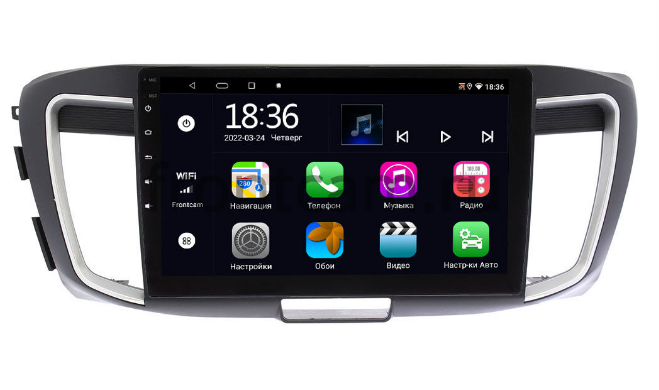 Штатная магнитола Honda Accord 9 (2012-2019) OEM MT10-1156 2/32 на Android 10 CarPlay