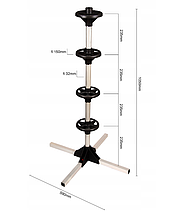 KUFIETA Стойка для хранения колес max D=225мм, max 100кг, L=105см, фото 2