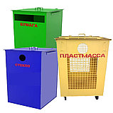 Контейнер мусорный  1100 л оцинкованный для  ТБО и ТКО tsg prs, фото 5