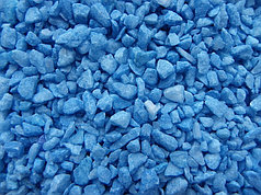 Щебень мраморный декоративный синий (20 кг.)