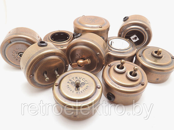 PETRUCCI розетка ТВ "БРОНЗА", фото 2