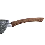 Сотейник с толстым дном 26 см Grey marble Kamille 4166, фото 5