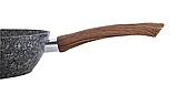 Сотейник с толстым дном 28 см Grey marble Kamille 4167, фото 6