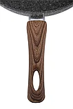 Сотейник с толстым дном 28 см Grey marble Kamille 4167, фото 7