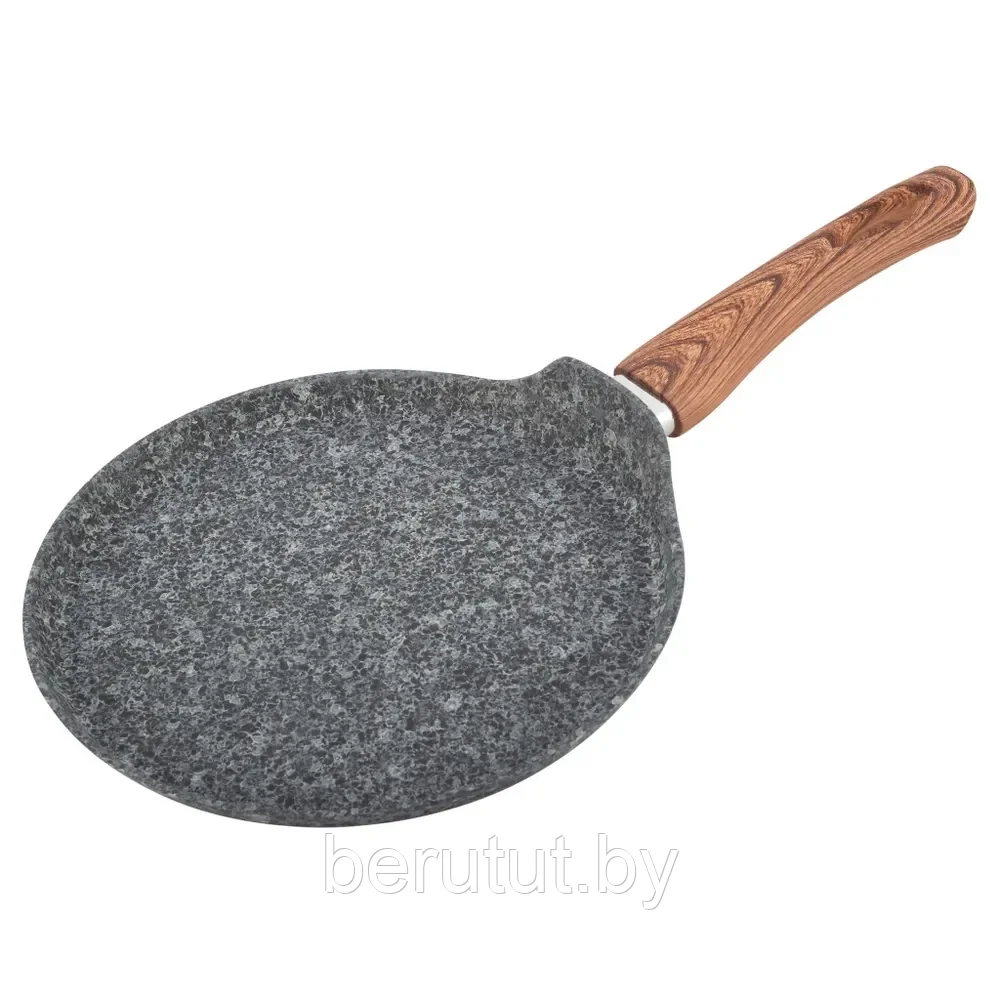 Сковорода блинная 28 см Grey marble Kamille 4172