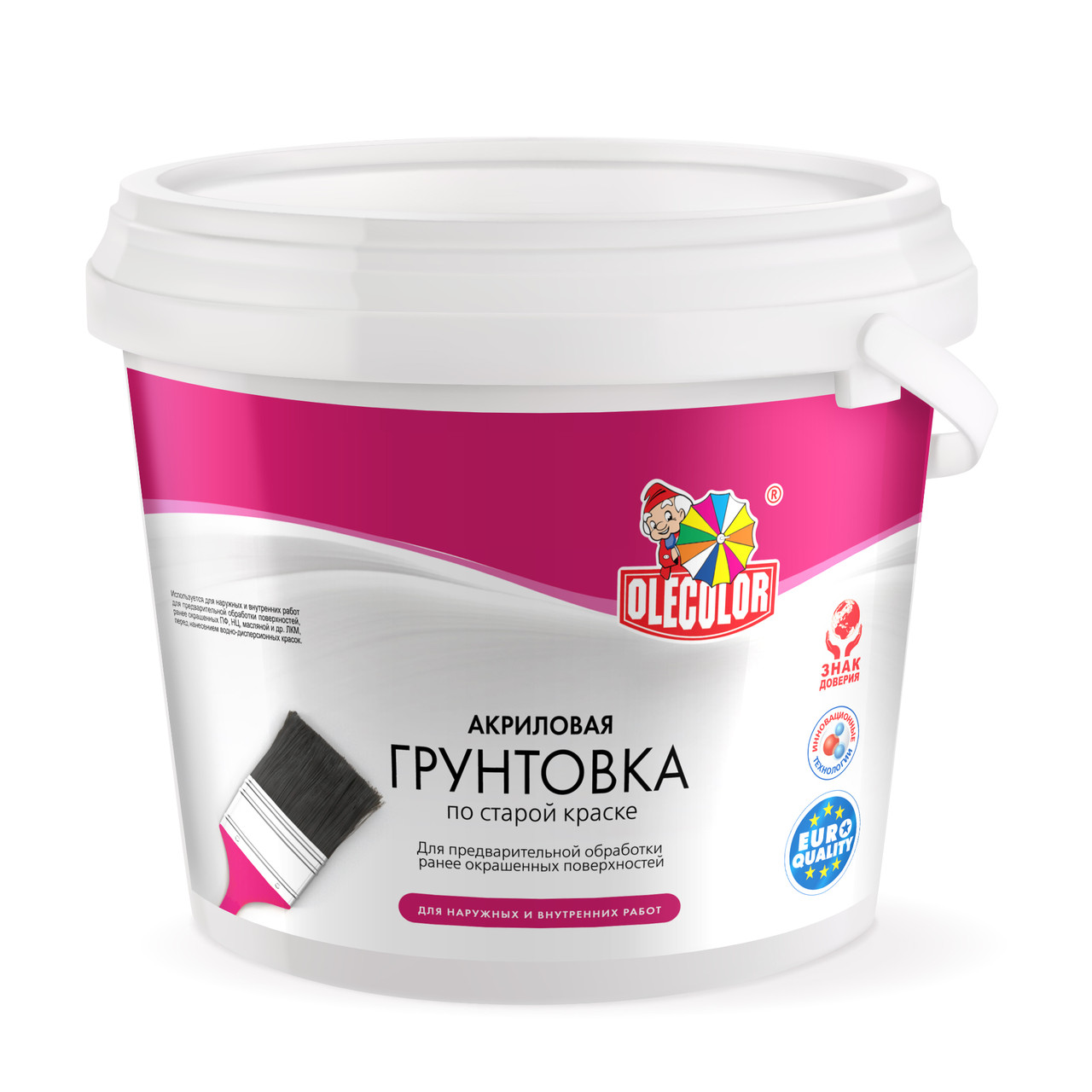 Грунтовка акриловая по старой краске OLECOLOR,1кг
