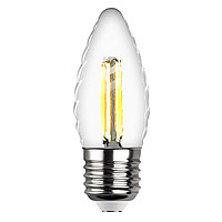 Лампа светодиодная Filament TC37 E27 5W, 2700K, DECO Premium, теплый свет