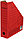 Лоток архивный inФормат  корешок 75 мм, 250*320*75 мм, красный, фото 5