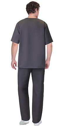 Костюм СИРИУС-ЭСКУЛАП мужской т.серый, фото 2