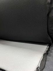 Жаккард  черный  для сидений / на поролоне 5 мм. / ламинирование нижнего слоя спанбонд / Турция