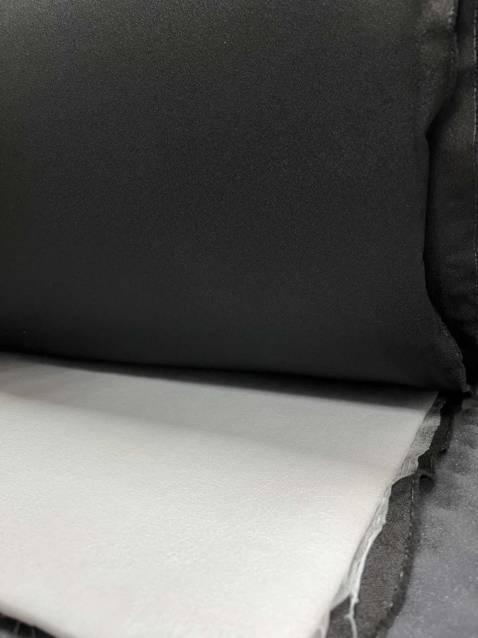 Жаккард черный для сидений / на поролоне 5 мм. / ламинирование нижнего слоя спанбонд / Турция - фото 1 - id-p201926291